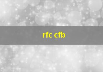 rfc cfb